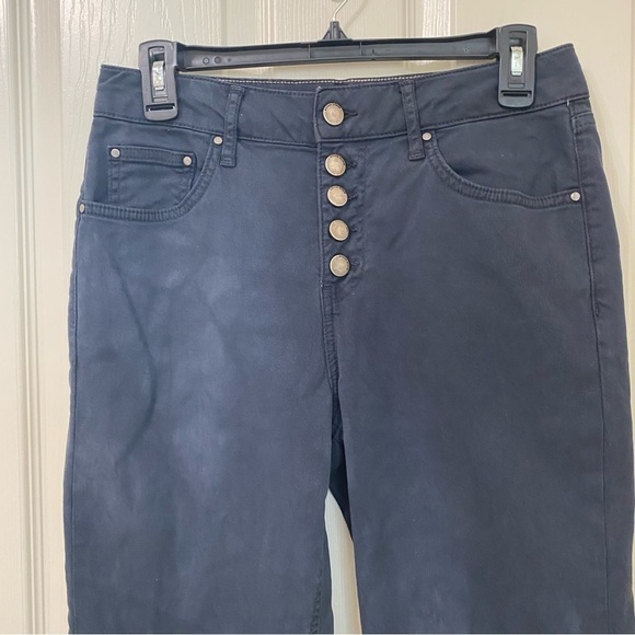 Boden Demin Womens Size 6 R Button Fly Mid Rise Girlfriend Ankle Jeans FLAW - Picture 3 of 7